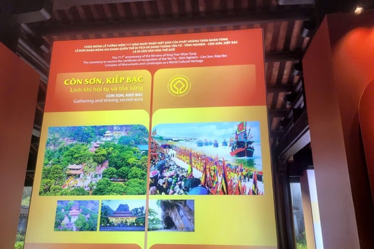 Exhibition on Con Son, Kiep Bac underway at Yen Tu