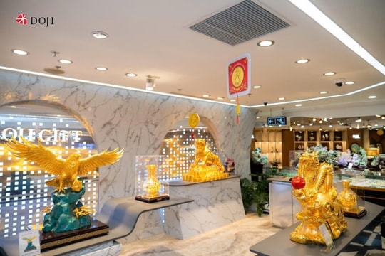 DOJI Shining Show với không gian 1.000m2 tại Diamond Crown Hải Phòng có gì?