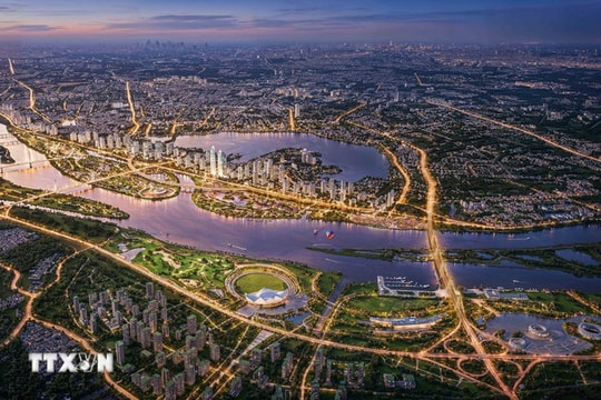 Khởi công Dự án Trục đại lộ cảnh quan sông Hồng quy mô 11.000 ha