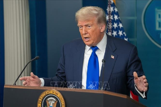 Tổng thống Trump thông báo về diễn biến thoả thuận chấm dứt xung đột Ukraine