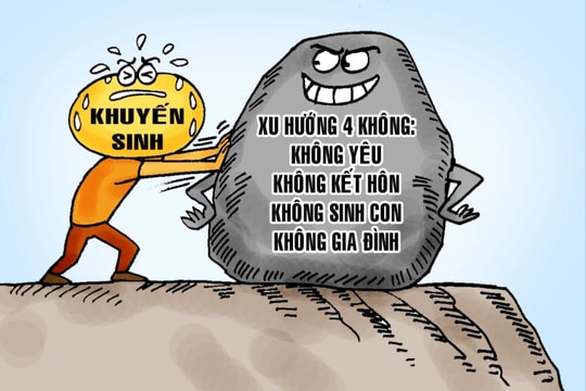 Xu hướng '4 không' - lực cản với công tác khuyến sinh