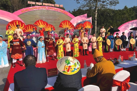 'Uy linh Vạn Kiếp - Hào khí Bạch Đằng' thăng hoa tại Festival Yên Tử