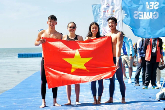 Đội tuyển bơi tiếp tục tỏa sáng, Việt Nam chạm mốc 87 huy chương vàng