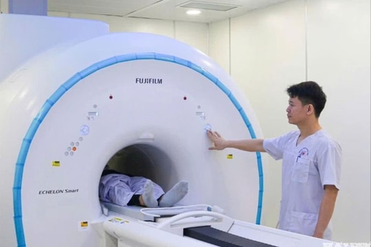 Bệnh viện Kiến An khai trương máy chụp cộng hưởng từ ứng dụng trí tuệ nhân tạo
