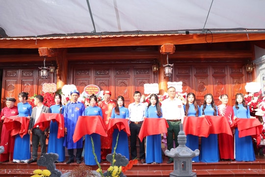 Khánh thành đình làng Quan Sơn ở xã Thái Tân