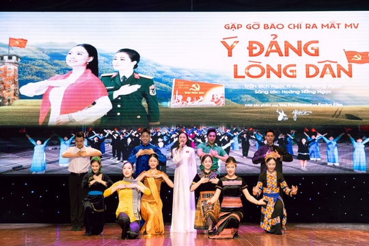 Sản phẩm âm nhạc độc đáo thể hiện 'Ý Đảng-Lòng Dân' bằng ngôn ngữ nghệ thuật
