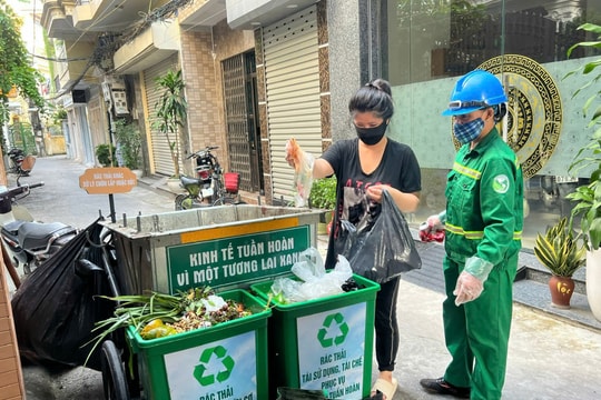 Công ty Môi trường đô thị Hải Phòng đẩy mạnh tuyên truyền phân loại rác thải tại nguồn