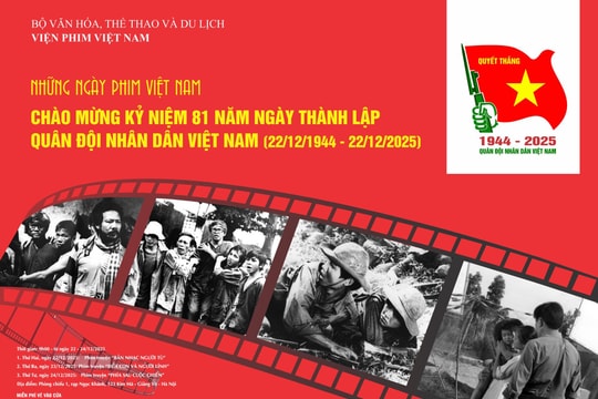 Chiếu phim kỷ niệm 81 năm Ngày thành lập Quân đội Nhân dân Việt Nam