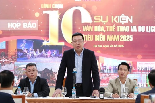 Vì sao Đức Phúc, 'Mưa đỏ' không được bình chọn độc lập trong 10 sự kiện Văn hóa, Thể thao và Du lịch tiêu biểu năm 2025?