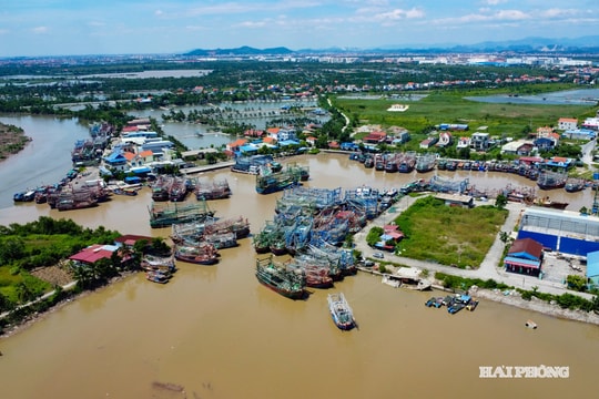Cảng cá tại vị trí 'mắt rồng'