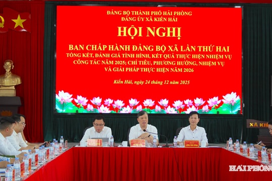 Xã Kiến Hải phấn đấu tổng giá trị sản phẩm trên địa bàn tăng từ 19% trở lên