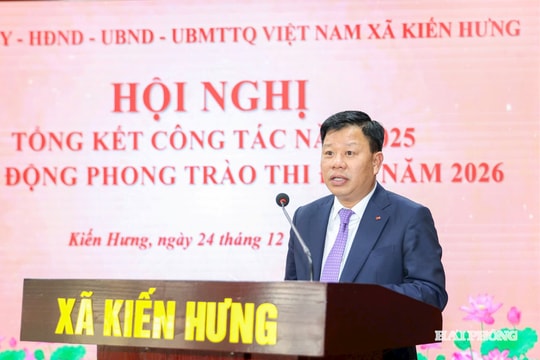 Xây dựng Kiến Hưng phát triển bền vững, đúng tinh thần kiến tạo, hưng thịnh