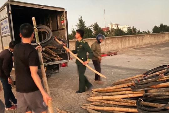 Ngăn chặn hành vi cắm cọc nuôi trồng thủy sản trái phép ở Đồ Sơn