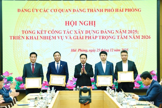 Đảng bộ Các cơ quan Đảng thành phố Hải Phòng quyết tâm thực hiện thắng lợi nhiệm vụ năm 2026