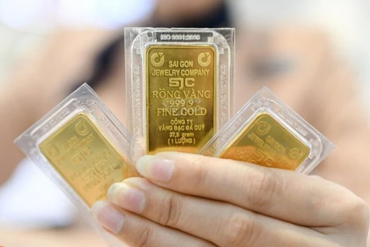 Giá vàng đảo chiều giảm, thương hiệu SJC giao dịch ở ngưỡng 158,8 triệu đồng