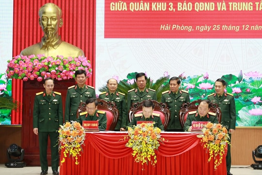 Quân khu 3 tăng cường phối hợp, nâng cao hiệu quả công tác tuyên truyền