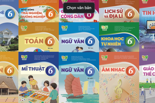 Chính thức công bố bộ sách giáo khoa sử dụng thống nhất toàn quốc