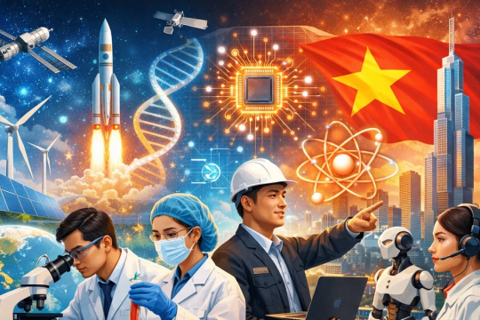 Giá trị đóng góp vào GDP của ngành khoa học và công nghệ ước đạt 1.443.769 tỷ đồng