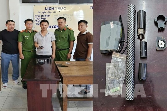 Bắt giữ các đối tượng mua bán trái phép linh kiện súng và pháo nổ