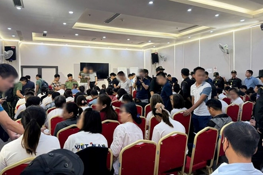 Đường dây đa cấp trái phép lôi kéo gần 2.000 người tham gia