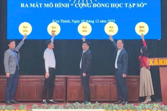 Kim Thành ra mắt mô hình 'Cộng đồng học tập số'
