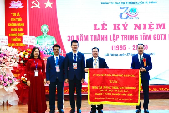 Trung tâm Giáo dục thường xuyên Hải Phòng góp phần tích cực đào tạo nguồn nhân lực