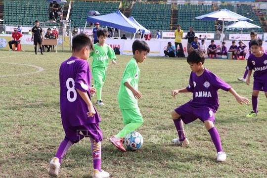 Khai mạc Giải bóng đá VJSS nhi đồng
