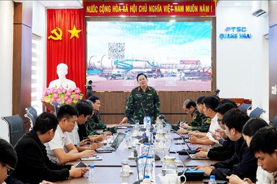 Thông tin chính thức về vụ tràn dầu diesel ở Quảng Ngãi