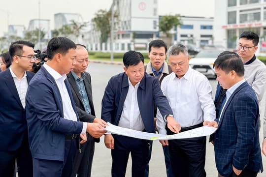 Đẩy nhanh giải phóng mặt bằng các dự án khu công nghiệp Tràng Duệ 3 và An Dương