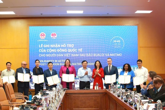 Kết nối, huy động nguồn lực quốc tế ứng phó thiên tai