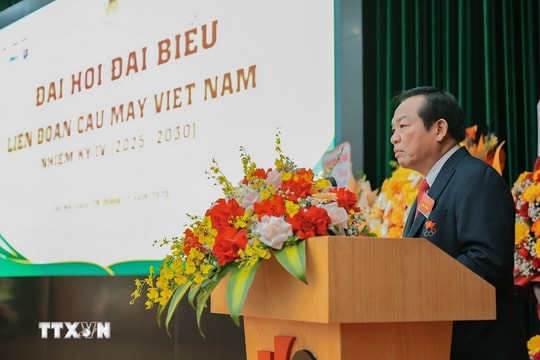 Ông Nguyễn Văn Hiều giữ chức Chủ tịch Liên đoàn Cầu mây Việt Nam nhiệm kỳ IV