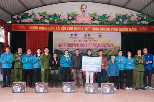 Tuổi trẻ Hải Phòng 'Tình nguyện mùa đông' tại tỉnh Lạng Sơn