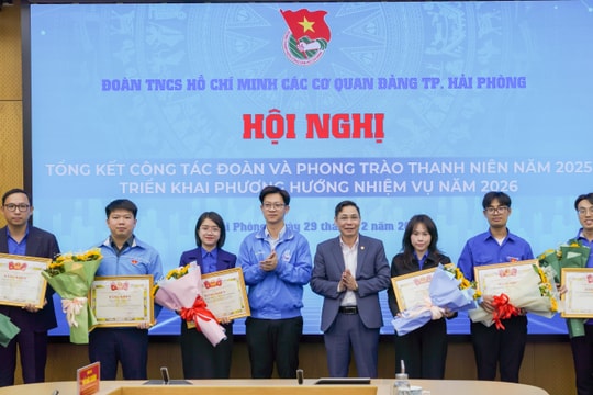 Đoàn Các cơ quan Đảng thành phố Hải Phòng tập trung chuyển đổi số, tình nguyện vì cộng đồng
