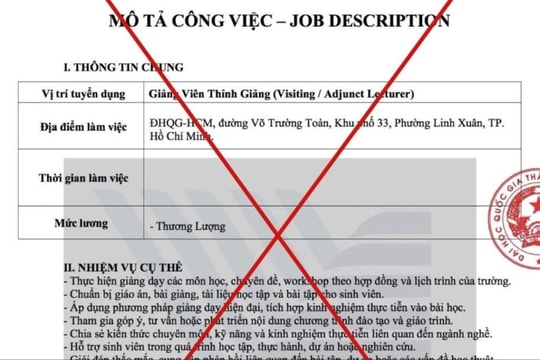 Ngành giáo dục TP Hồ Chí Minh cảnh báo các chiêu lừa đảo mạo danh