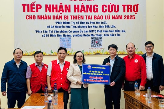 Thành phố Hải Phòng hỗ trợ nhân dân Đắk Lắk hơn 1 tỷ đồng