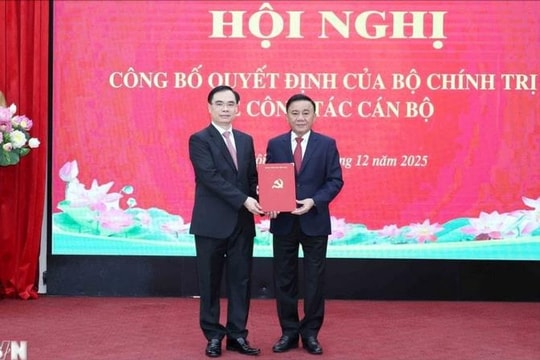 Đồng chí Dương Trung Ý giữ chức Tổng Biên tập Tạp chí Cộng sản