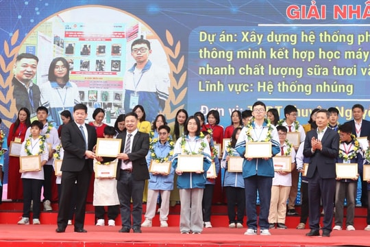 25 giải nhất Cuộc thi Khoa học kỹ thuật cấp thành phố năm học 2025 – 2026