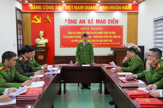 Bảo đảm an ninh trật tự ở xã 'công nghiệp' Mao Điền