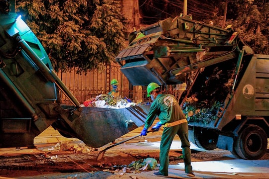 Maintaining clean and beautiful streets during the New Year holiday