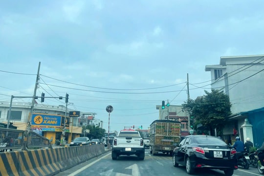 Đường phố Hải Phòng thông thoáng ngày cuối kỳ nghỉ Tết Dương lịch 2026