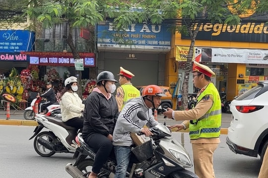 Phát hiện hơn 500 trường hợp vi phạm nồng độ cồn dịp nghỉ Tết Dương lịch 2026