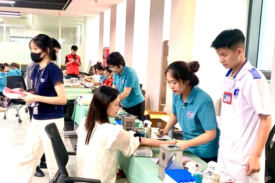 Hiệu quả chuyển đổi số trong vận động hiến máu tình nguyện