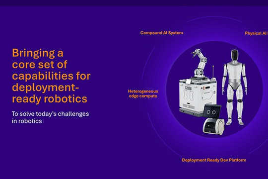 Qualcomm ra mắt hệ sinh thái robot đột phá tại CES 2026