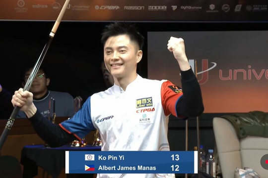 Vượt qua thần đồng Philippines, tay cơ Ko Pin Yi vô địch CTPBA Pro Tour Grand Finals 2026