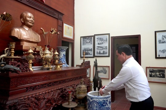 Nhà lưu niệm Bác Tôn duy nhất ở miền Bắc