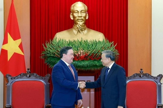 Tổng Bí thư Tô Lâm tiếp Đại sứ Hoa Kỳ Marc Knapper chào từ biệt