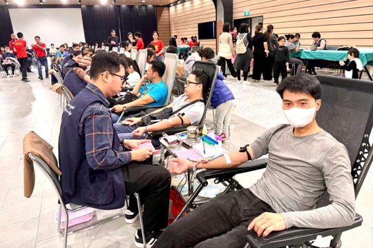 'Giọt hồng nhân ái' tại AEON MALL Hải Phòng thu 417 đơn vị máu