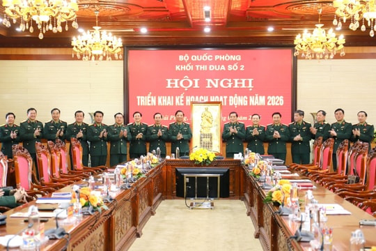 Khối thi đua số 2 phấn đấu trở thành điểm sáng phong trào Thi đua Quyết thắng toàn quân