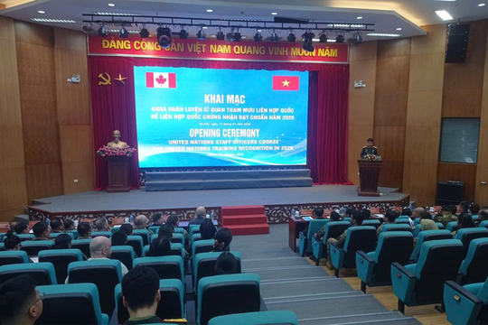 Lần đầu tổ chức UNSOC theo chuẩn Liên hợp quốc