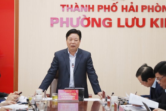 Công tác chuẩn bị bầu cử tại phường Lưu Kiếm nghiêm túc, đúng quy định
